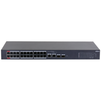 DAHUA 24port PoE 375w 2-SFP Gigabit Combo Cloud Yönetilebilir Switch CS4226-24ET-375