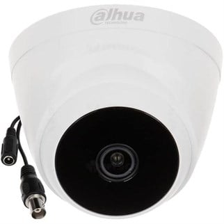 DAHUA 2MP Dome 2.8mm Analog Kamera Akıllı Işıklı Sesli HAC-T1A21P-U-IL-A-0280B