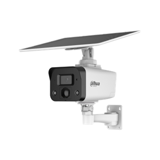 DAHUA 4MP Bullet 3.6mm Wıfı Kablosuz 4G Solar IP Kamera Çift Işıklı IPC-HFW2441DG-4G-SP-B-MAX
