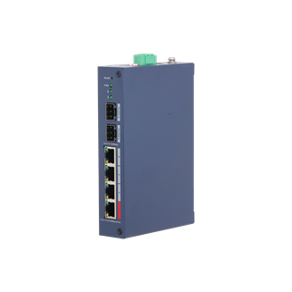 DAHUA CHS4206-4ET-90, 4 Port, Megabit, PoE 90W, 2 Port SFP, Cloud Yönetilebilir, Switch