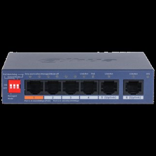 DAHUA CS4006-4ET2GT-60 4XFE-2XGE POE YÖNETİLEBİLİR SWİTCH
