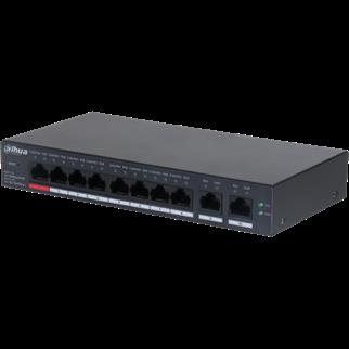 DAHUA CS4010-8ET-110 8xFE-2xGE BULUT YÖNETİLEBİLİR 110W POE SWİTCH