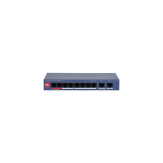 DAHUA CS4010-8ET2GT-110 8 Port, Megabit, PoE 110W, 2 Port Uplink, Cloud Yönetilebilir, Switch