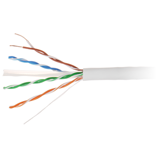 DAHUA DH-PFM923I-6UN-C, CAT6 305m, 24AWG 0.53mm, UTP, %100 Bakır, LSZH Halogen Free Kablo, Beyaz Renk