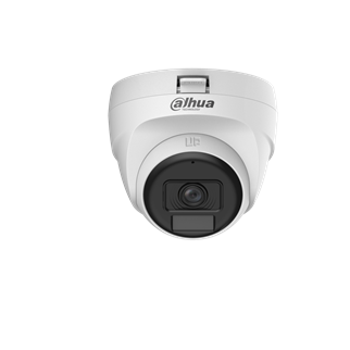 DAHUA HAC-T1A21P-U-IL-0280B, 2Mpix, 2.8mm Lens, 25 Mt Gece Görüşü, Smart Dual Light, Dome Kamera