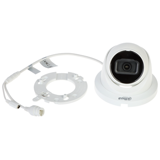 DAHUA IPC-HDW2841TM-S-0280B, 8Mpix, 2,8mm Lens, H265+, 30Mt Gece Görüşü, Dahili Mikrofon, Starlight, IP67,  PoE Dome IP Kamera