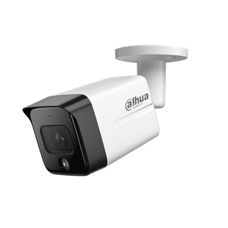 DAHUA IPC-HFW1431TC1-SA, 4Mpix, 3,6mm Lens,  SD Kart, Starlight, H265+, Dahili Mikrofon, 30Mt Gece Görüşü, IP67, PoE Bullet IP Kamera