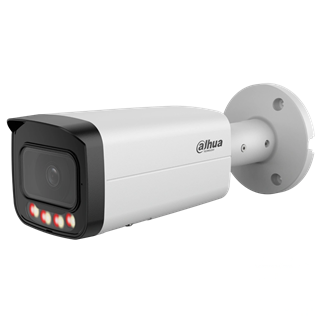 DAHUA IPC-HFW21249T-AS-IL  12Mpix, 3,6mm Lens,SD Kart, Smart Dual Light, H265+, 30Mt Gece Görüşü, IP67, Dahili Mikrofon, PoE Bullet IP Kamera (Beyaz)