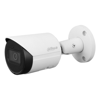 DAHUA IPC-HFW2541S-S-0360B, 5Mpix, 3,6mm Lens, H265+, 30Mt Gece Görüşü, Dahili Mikrofon, Bullet IP Kamera