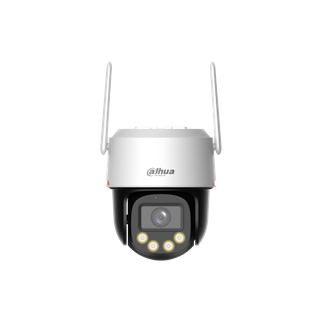 DAHUA IPC-PT2849DC1-SW-PV, 8Mpix, 3,6 Lens, WizColor, 30Mt Gece Görüşü, Dahili Mikrofon, Dahili Hoparlör, IP66, Wifi, Pan-Tilt IP Kamera