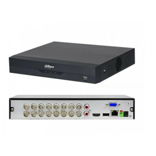 DAHUA XVR5116HS-5M-I3, 16 Kanal, 5Mpix H265+, 1 HDD, 5in1 DVR Cihazı