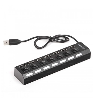 DARK 7port Connect Master DK-AC-USB272 USB 2.0 Bireysel Anahtarlı Çoğaltıcı Hub
