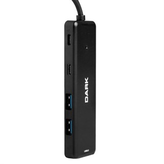 DARK Connect Master X5C DK-AC-USB347 Type-C & HDMI,USB 3.0 USB Çoklayıcı Hub