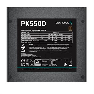 DEEPCOOL 550W 80+ BRONZE PK550D Power Supply