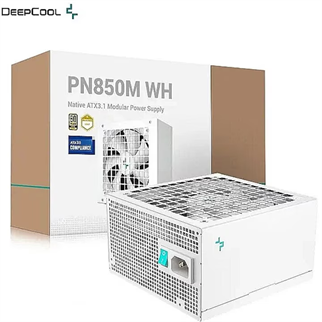 DEEPCOOL 850w 80+ GOLD PN850-M-WH Tam Modüler Power Supply Beyaz