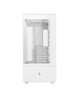 DEEPCOOL CH690 Digital WH Panoramik Dahili Dijital Durum Ekranlı Yüksek Hava Akışlı Beyaz Gaming Mid-Tower PC Kasası