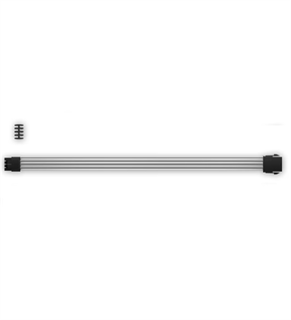 DEEPCOOL EC300-CPU8P-WH 8-Pin (4+4) CPU Örgülü Uzatma Kablosu (Beyaz)