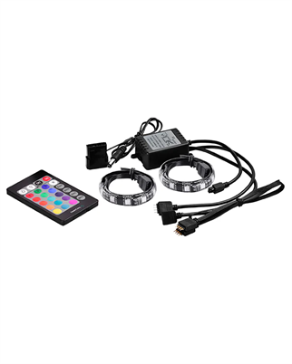 DEEPCOOL RGB350 Uzaktan Kumandalı Mıknatıslı Kasa İçi RGB LED Aydınlatma Seti