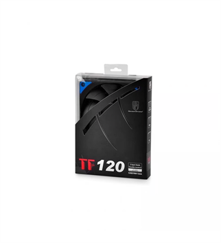 DEEPCOOL TF120 Mavi LEDli 120mm Kasa Fanı (Siyah Gövde / Mavi Çift Kanatlı Fan)