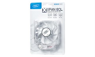 DEEPCOOL XFan 80L/B 8cm LEDli Kasa Fanı
