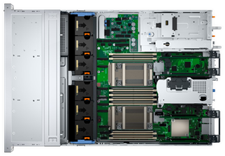 DELL POWEREDGE R760XS SPL2 SILVER 4510-32GB DDR5 RDIMM-480GB SSD-2x1100w Rack Sunucu