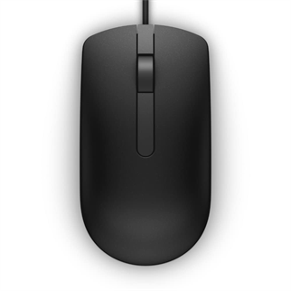 DELL MS116 Kablolu USB Sessiz Siyah Mouse