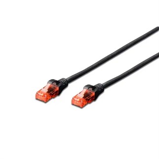DIGITUS 3m CAT6 Utp DK-1617-030/BL Siyah Patch Kablo (10lu Paket)