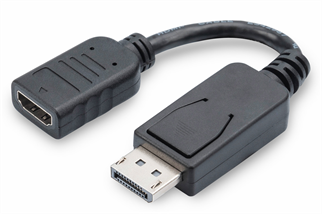 DIGITUS DP-HDMI Görüntü Adaptörü 0,15m (AK-340400-001-S)