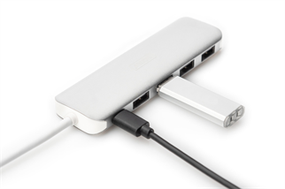 DIGITUS USB-C 4Port USB Çoklayıcı Hub (DA-70242-1)