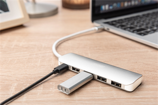 DIGITUS USB-C 4Port USB Çoklayıcı Hub (DA-70242-1)