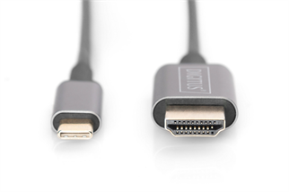 DIGITUS USB-C-HDMI Görüntü Kablosu 1,8m (DA-70821)