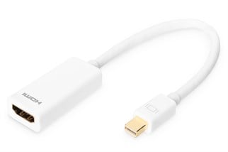 DIGITUS mDP-HDMI Görüntü Adaptörü 0,15m (AK-340404-001-W)
