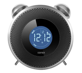 EDIFIER Image Series MF240BTBTick-Tock Dock 8W Rms Çalar Saatli FM Radyo / SD Kart Girişli Hoparlör Siyah, BLUETOOTH