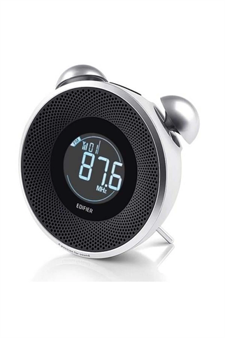 EDIFIER Image Series MF240BTBTick-Tock Dock 8W Rms Çalar Saatli FM Radyo / SD Kart Girişli Hoparlör Siyah, BLUETOOTH