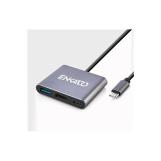 ENKADO EKD-TP43, Type-C To HDMI+PD+USB 3.0 Çevirici