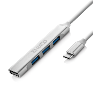 ENKADO EKD-TP50, Type-C to 3xUSB 2.0, 1xUSB 3.0, Metal, USB HUB