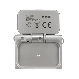EVEREST ADK1983, Kahverengi, 2K QHD, 180mAh Batarya, 1.47inç Katlanabilir Ekran, Flashlı, Mini Retro Dijital Kamera