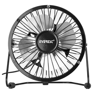 EVEREST EFN-482, Metal Kanat, Masaüstü, USB, Vantilatör