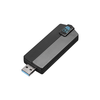 EVEREST EWA1800, 1800Mbp, 2.4Ghz ve 5Ghz Dual Band, WIFI 6, 2x3.5dbi Anten, USB3.0, WIRELESS ETHERNET
