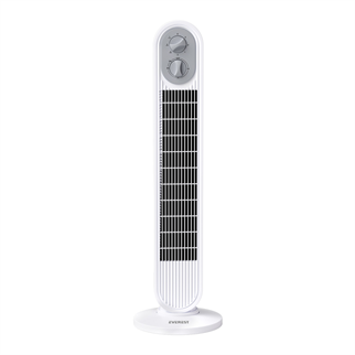 EVEREST FAN14, BEYAZ, 3 Kademeli Hız, Kule Tipi, 50W, Zamanlama Ayarlı, Sağ ve Sol Salınım,  Vantilatör