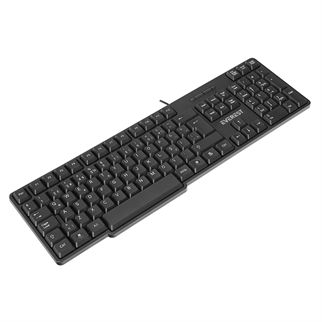 EVEREST KB-517U, USB Kablolu, Türkçe Q,  2Mt Kablolu Standart Klavye (Siyah)