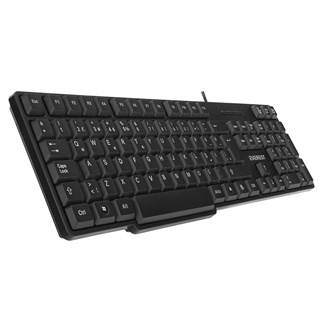 EVEREST KB-517U, USB Kablolu, Türkçe Q,  Standart Klavye (Siyah)