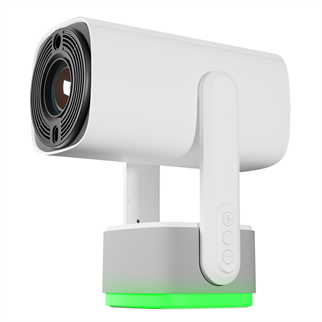 EVEREST PJ08, Beyaz, 150 LED Lümen, 1280x720, 1xHDMI, 1xUSB, WiFi, Bluetooth, 30.000 Saat Led Ömrü, 6W Speaker, 5200mAh Batarya, Taşınabilir, Android 11, 4K Destekli Projeksiyon Cihazı