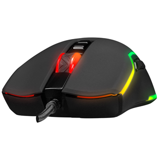 EVEREST SM-G14, DUSK, RGB Aydınlatma, USB Kablolu, Programlanabilir 7 Tuşlu, Gaming Mouse, 7.200 DPI, Siyah