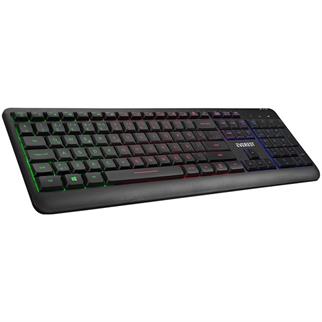 EVERST Q TR KM-1500 Siyah Kablosuz Rainbow Aydınlatmalı Q Multimedia Klavye + Mouse Set