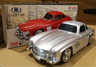 EVERTON RT-1953  Silver Gri  Arabalı  Bluetooth Fm-Usb-Tf-Aux Şarjlı Nostaljik Radyo