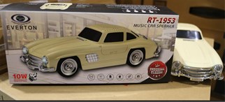 EVERTON RT-1953 Bej Arabalı  Bluetooth Fm-Usb-Tf-Aux Şarjlı Nostaljik Radyo