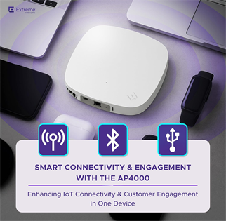 EXTREME NETWORK AP4000-WW WIFI6E Kurumsal Acccess Point