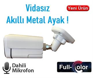 EZCOOL EZ-2315IPS 5MP 3.6MM FULLCOLOR SESLİ METAL POE IP BULLET KAMERA