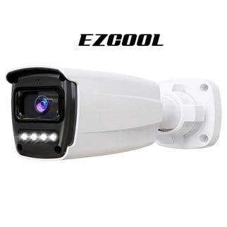 EZCOOL EZ-4045IPS 5MP 3.6MM HİBRİT POE SESLİ IP BULLET KAMERA